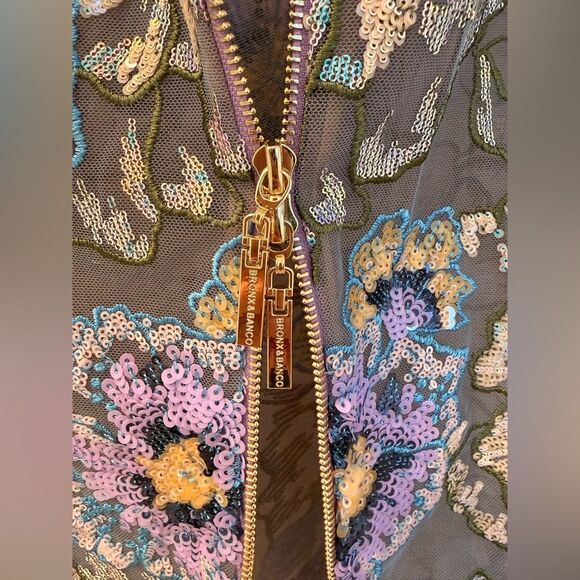 NWOT Bronx and Banco Violet Floral Maxi Dress - Picture 12 of 15